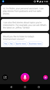 Robin - AI Voice Assistant Screenshot