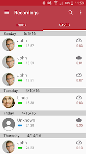 Automatic Call Recorder Screenshot
