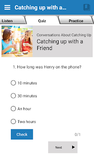 English Speaking Practice Screenshot