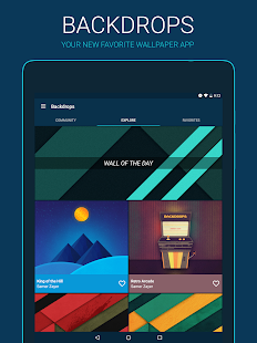 Backdrops - Wallpapers Screenshot