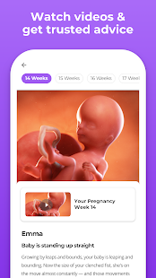 Pregnancy Tracker & Baby App Screenshot
