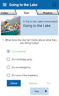 English Conversation Practice Screenshot