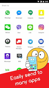 Emojidom emoticons for texting Screenshot