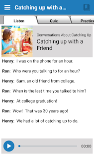 English Speaking Practice Screenshot