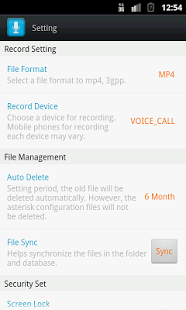 Smart Auto Call Recorder Screenshot