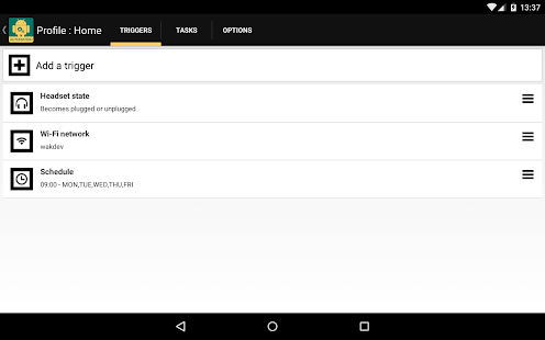Droid Automation Screenshot