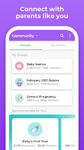Pregnancy Tracker & Baby App Screenshot