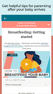 Pregnancy App & Baby Tracker Screenshot